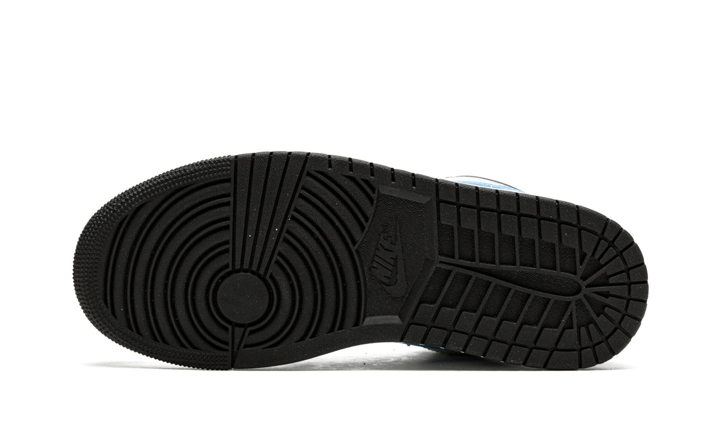 AIR JORDAN 1 LOW "أسود / أزرق جامعي"