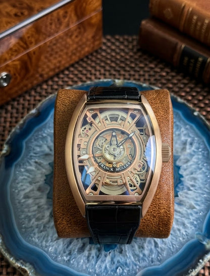 Franck Muller Tourbillion Rose Gold/ Black
