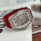Franck Muller Lady Vanguard 💎 Alligator Strap,