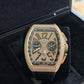 Franck Muller Yachting fully iced Rose gold