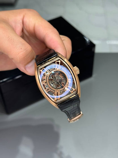 Franck Muller Tourbillion Rose Gold/ Black