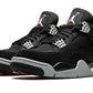 AIR JORDAN 4 "BLACK CANVAS"
