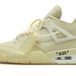 AIR JORDAN 4 RETRO SP "OFF-WHITE - SAIL"