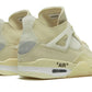 AIR JORDAN 4 RETRO SP "OFF-WHITE - SAIL"