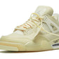 AIR JORDAN 4 RETRO SP "OFF-WHITE - SAIL"