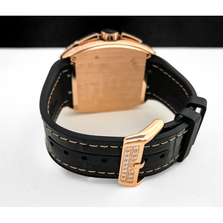 Franck Muller Yachting fully iced Rose gold