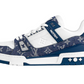 Louis Vuitton Tranier Sneakers "Blue"