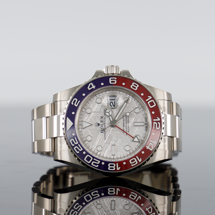 Rolex GMT-Master II 40mm White Meteorite Dial