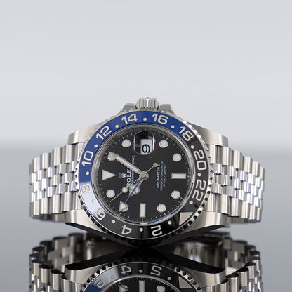 Rolex GMT-Master II 40mm Steel Jubilee 'Batgirl'