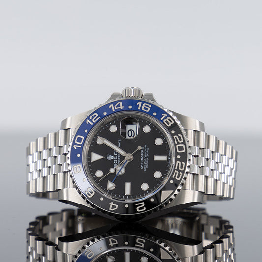 Rolex GMT-Master II 40mm Steel Jubilee 'Batgirl'
