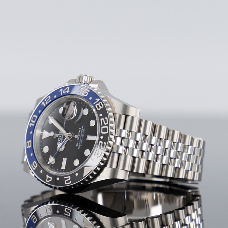 Rolex GMT-Master II 40mm Steel Jubilee 'Batgirl'