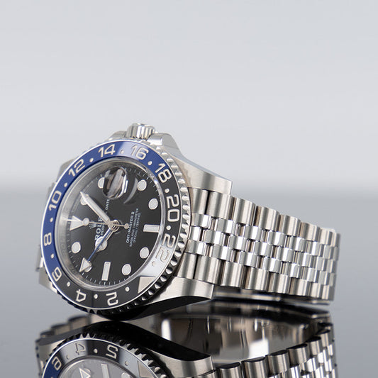 Rolex GMT-Master II 40mm Steel Jubilee 'Batgirl'