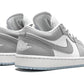 AIR JORDAN 1 LOW "WHITE / WOLF GREY"