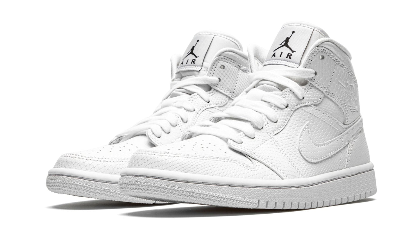 AIR JORDAN 1 MID "جلد الثعبان الأبيض"