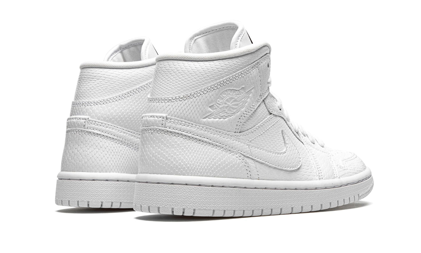 AIR JORDAN 1 MID "جلد الثعبان الأبيض"
