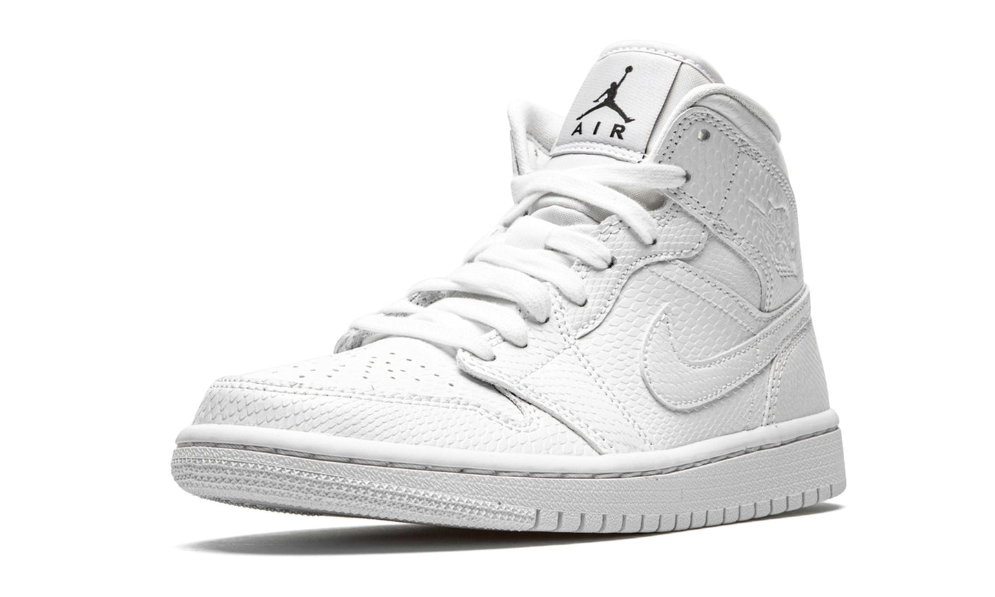 AIR JORDAN 1 MID "جلد الثعبان الأبيض"