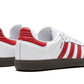 ADIDAS SAMBA OG "White / Better Scarlet"