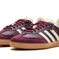 Adidas SAMBA OG "Maroon / Cream White"