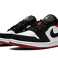 AIR JORDAN 1 LOW "Black Toe"