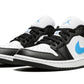 AIR JORDAN 1 LOW "أسود / أزرق جامعي"