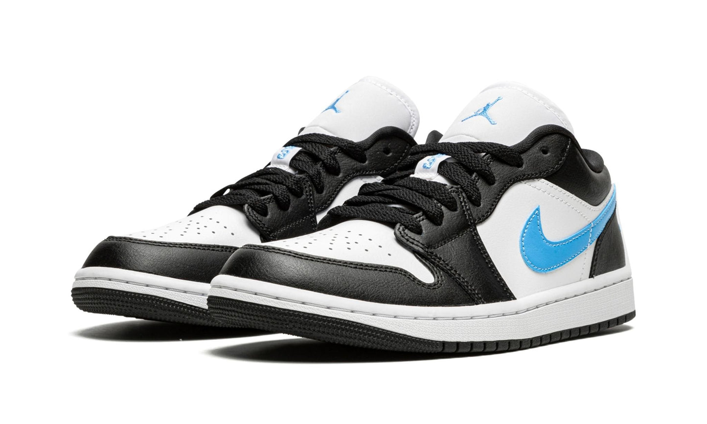 AIR JORDAN 1 LOW "أسود / أزرق جامعي"