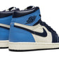 AIR JORDAN 1 RETRO HIGH OG "OBSIDIAN/UNIVERSITY BLUE"
