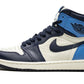AIR JORDAN 1 RETRO HIGH OG "OBSIDIAN/UNIVERSITY BLUE"