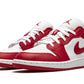 AIR JORDAN 1 LOW GS "Gym Red/White"