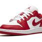 AIR JORDAN 1 LOW GS "Gym Red/White"