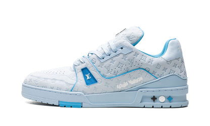 لويس فويتون - حذاء LV Trainer المستعمل بالتعاون مع تايلر ذا كرييتور "أزرق"