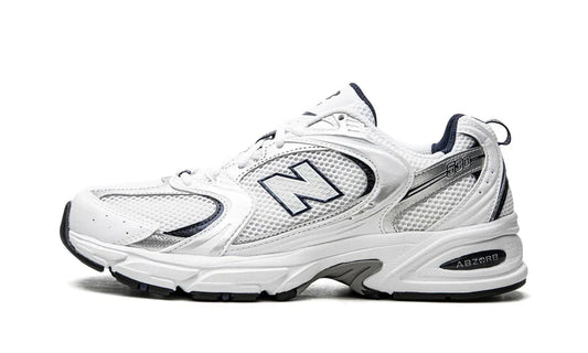 NEW BALANCE 530 "أبيض فضي كحلي"